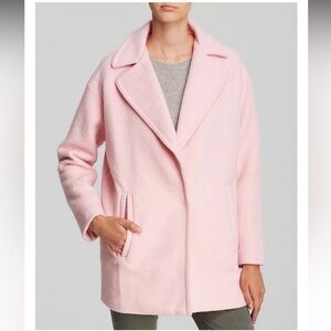 J.O.A. Baby Pink Women’s Trench Coat - Size Small